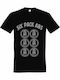 T-shirt Unisex "6 Pack", Black