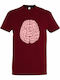 Tshirt Unisex "Mind Body Connection", Chili