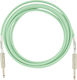 Fender Original Series Cable 6.3mm male - 6.3mm male 3m Πράσινο (990510058)