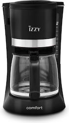 Izzy IZ-6102 Comfort Καφετιέρα Φίλτρου 900W Black