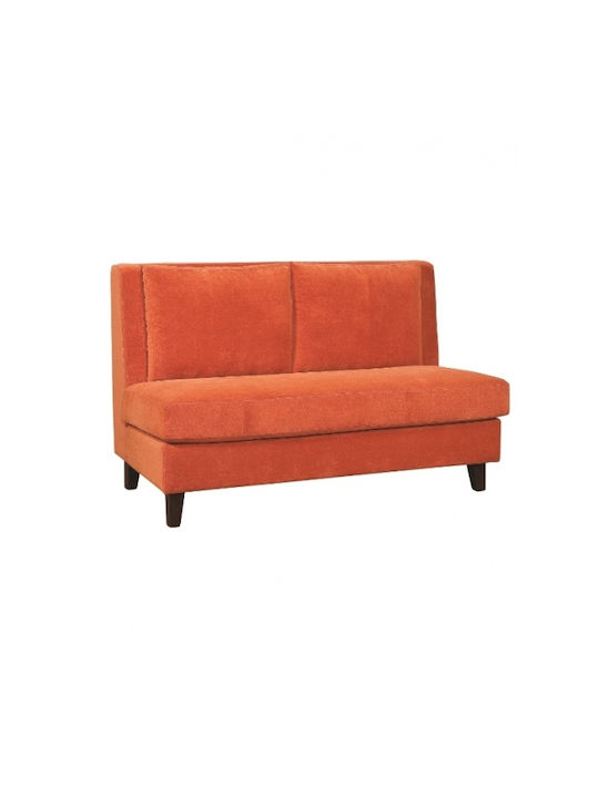 Magnetic Two-Seater Couch Orange 135x74x87cm