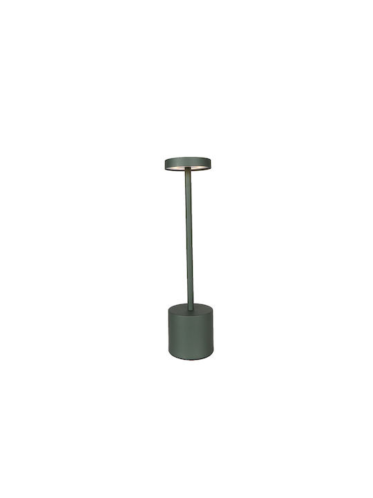Inlight Desktop Decorative Table Battery Lamp Built-in LED Green 3035-GREEN