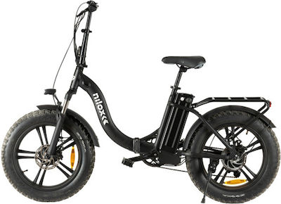 Nilox X9 20" Negru Pliabil Electric Bicicletă de Oraș cu Viteze și Frâne pe Disc