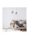 Rabalux Pendant Light Gray with Socket E14, E.14 21.5cm