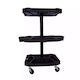 Tactix Wheeled Plastic Tool Carrier 3 Slot W52.9xD39.9xH86.9cm