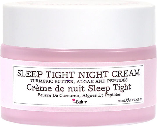 theBalm Sleep Tight Крем за Лице Нощен Крем за Хидратация и Против стареене с Пептиди 30мл