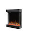 Hitense Paris Επιτοίχιο Ηλεκτρικό Τζάκι 1600W 73.1x82.7cm