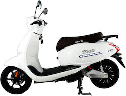 Tisto Sunshine Електрически скутер Мощност 7000W Автономия 110км Бял Цвят
