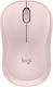 Logitech M240 Silent Bluetooth Wireless Mouse Pink