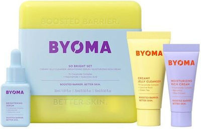 Byoma So Bright Σετ Περιποίησης με Κρέμα Προσώπου και Serum