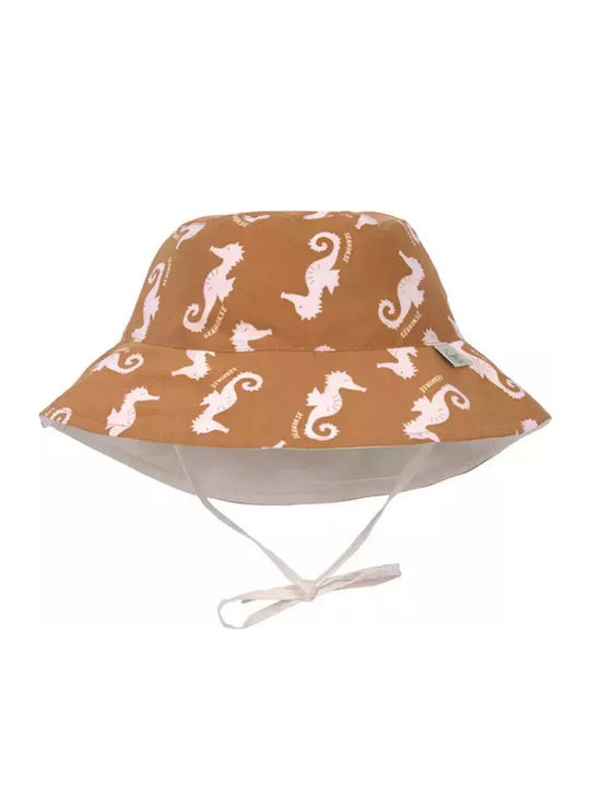 Laessig Kids' Hat Bucket Fabric Sunscreen Seahorse Brown