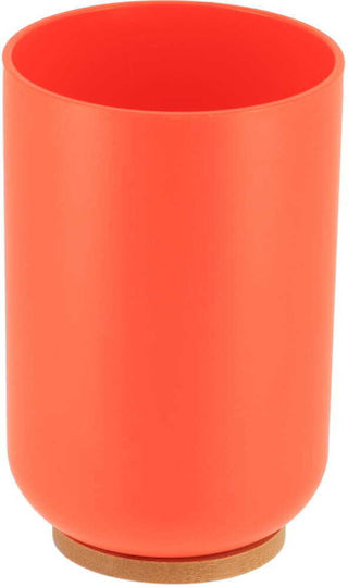 Eurocasa Countertop Plastic Cup Holder Orange
