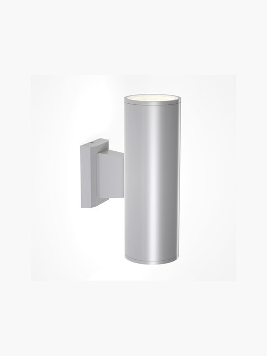 Inlight Wall-Mounted Outdoor Spot Light E27 Gray