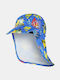 Speedo Kids' Hat Fabric Sunscreen Blue