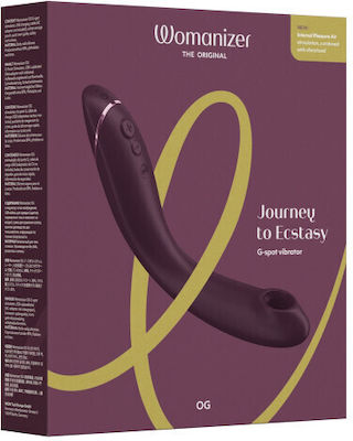 Womanizer Journey to Ecstasy Sauger Vagina mit Vibration Μελιτζανί