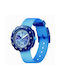 FlikFlak Kids Analog Watch with Fabric Strap Light Blue