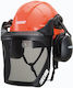 Echo Construction Site Helmet with Earplugs Red PT000200