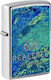 Zippo Realtree Wav3 Windproof Flame Lighter in Blue Color