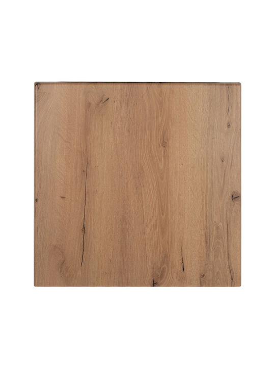HomeMarkt Square Table Surface Werzalit 60x60x3...