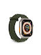 Puro Extreme Strap Fabric Green (Apple Watch 44/45/46mm/Ultra 49mm) PUAW44EXTREMEDKGRN