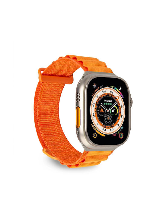 Puro Extreme Λουράκι Υφασμάτινο Πορτοκαλί (Apple Watch 42/44/45mm)