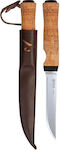 Helle Hellefisk Knife Brown Total Length 25.3pcs with Blade made of Stainless Steel 12.3pcs Thickness 1.3mm in Sheath