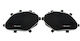 Marselus Motorcycle Hard Side Case Set in Black Colour
