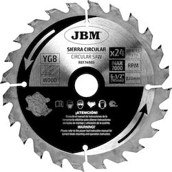 JBM Δίσκος Κοπής Ξύλου 165mm JBM Δίσκος Κοπής Ξύλου 165mm