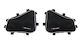 Marselus Motorcycle Hard Side Case Set in Black Colour