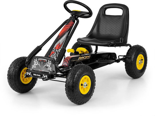 Thor Go-Kart Einsitzer 12 Volt Schwarzes Kinderfahrzeug für 3+ Jahre