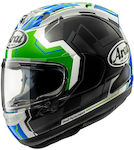 Arai RX-7V Evo Replica JR65 Green Motorradhelm ...