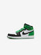 Air  1  1 Retro OG Детски Маратонки High Черно / Бяло / Лъки Грийн