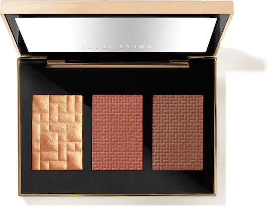 Bobbi Brown Sculpted Glow Παλέτα Μακιγιάζ για το Πρόσωπο Summer Collection Deep