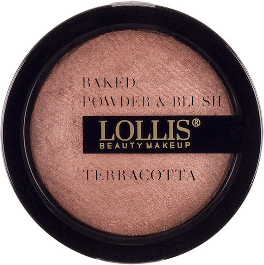 Lollis Beauty Make Up Terracotta Baked Powder 04