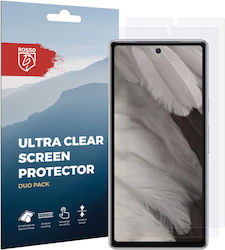 Rosso Ultra Clear 2 Pieces Compatible with Google Pixel 7a Rosso Ultra Clear 2 Pieces Compatible with Google Pixel 7a