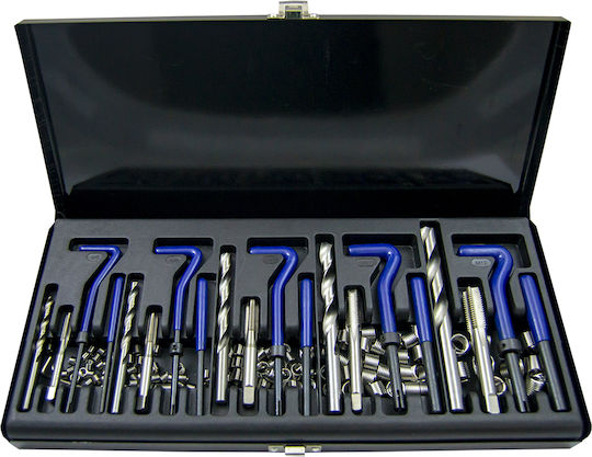 JBM 51896 Set de Reparație a Filetelor din Oțel 8x1.25 / 10x1.5mm 115buc