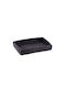 Plastic Soap Dish Countertop Black