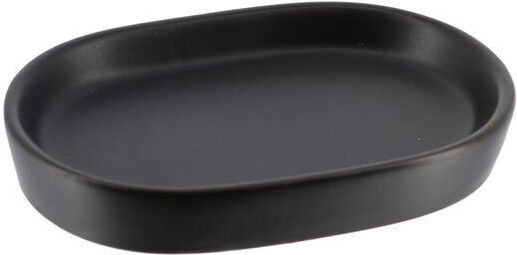 Tisch Seifenschale Keramik Schwarz
