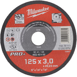 Milwaukee Sc 41 / 125 Pro+ Δίσκος Λείανσης Μετάλλου 125mm