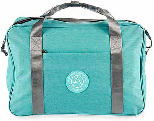 Berilo Geantă de voiaj Albastru deschis Textil L43xW15xH39cm
