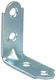 Vermetal Eckregal Verzinkt in Silber Farbe 40x40mm 100Stück 05-0249