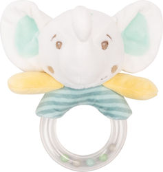 Kikka Boo Κουδουνίστρα Rattle Elephant Time για Νεογέννητα