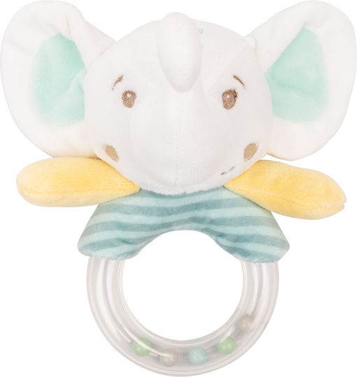 Kikka Boo Κουδουνίστρα Rattle Elephant Time για Νεογέννητα