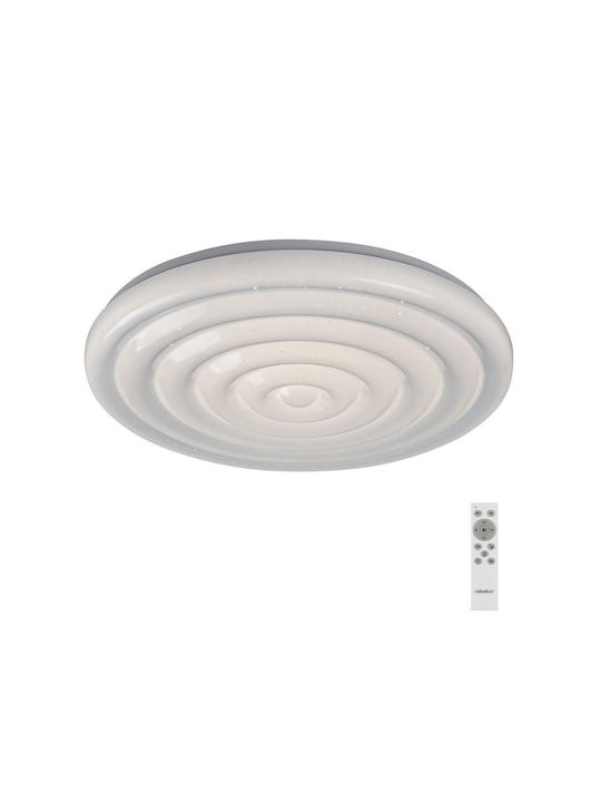 Rabalux Katina Classic Plastic Ceiling Light with Integrated LED White