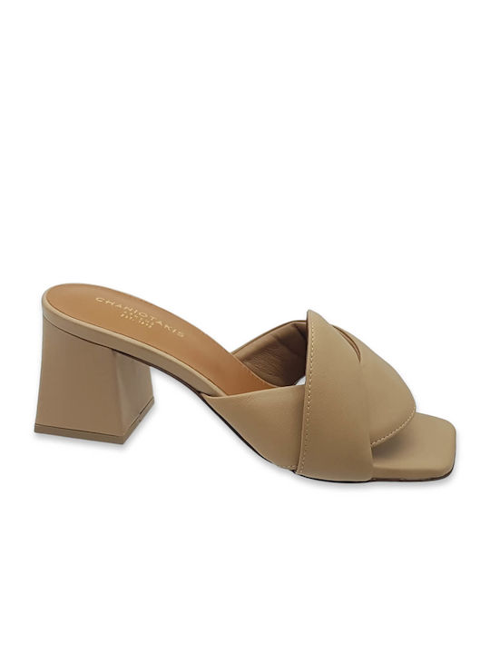 Damen-Slipper / CHANIOTAKIS / 541.986 - Beige