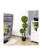 Artificial Outdoor Tree Buxus (Common box) Green 90cm HomCom