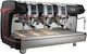 La Cimbali M100 Attiva HDΑ DT/3 Mașină De Espresso Comercială Cu 3 Grupuri 8kW Lățime 103.2xAdâncime 56.7xÎnălțime 58.2cm KAF0025