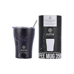 Estia Coffee Mug Save The Aegean 350ml Black Estia Coffee Mug Save The Aegean 350ml Black