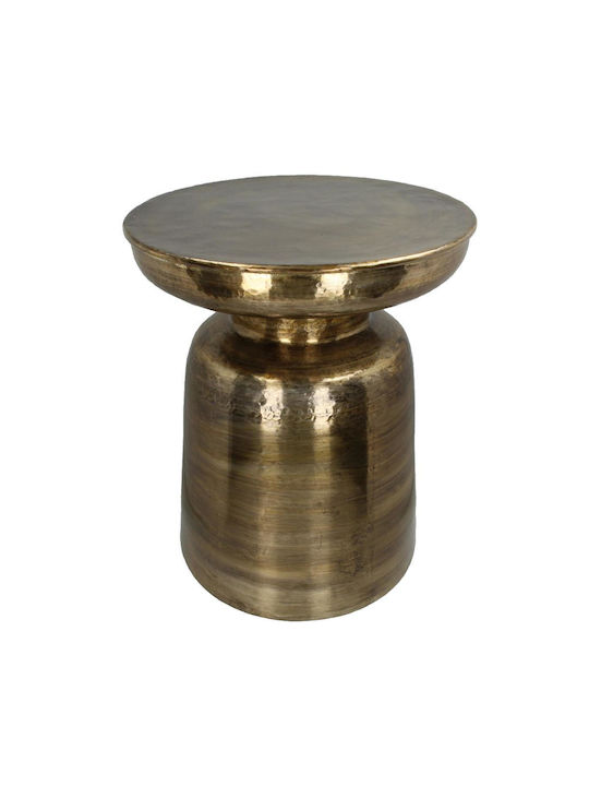 Round Side Table Bronze L47xW47xH57cm