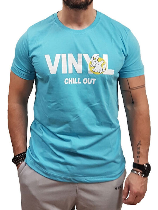 Vinyl Art Clothing Chill Out Tricou Albastru deschis